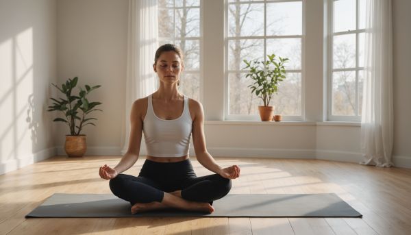 La méditation quotidienne apaise l'esprit stressé