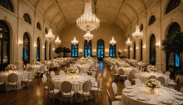 Optez pour une grande salle de réception mariage inoubliable
