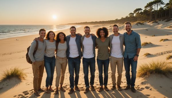 Vivez des moments inoubliables en groupe dans les Landes